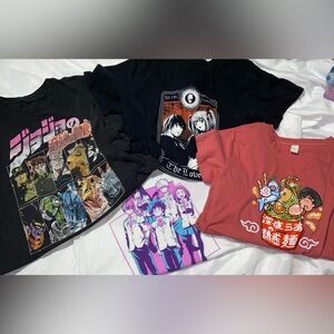 Anime t-shirt bundle